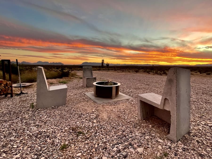 Huckleberry cabin patio